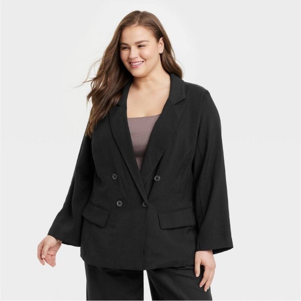 A New Day Women's Blazer black‎ office